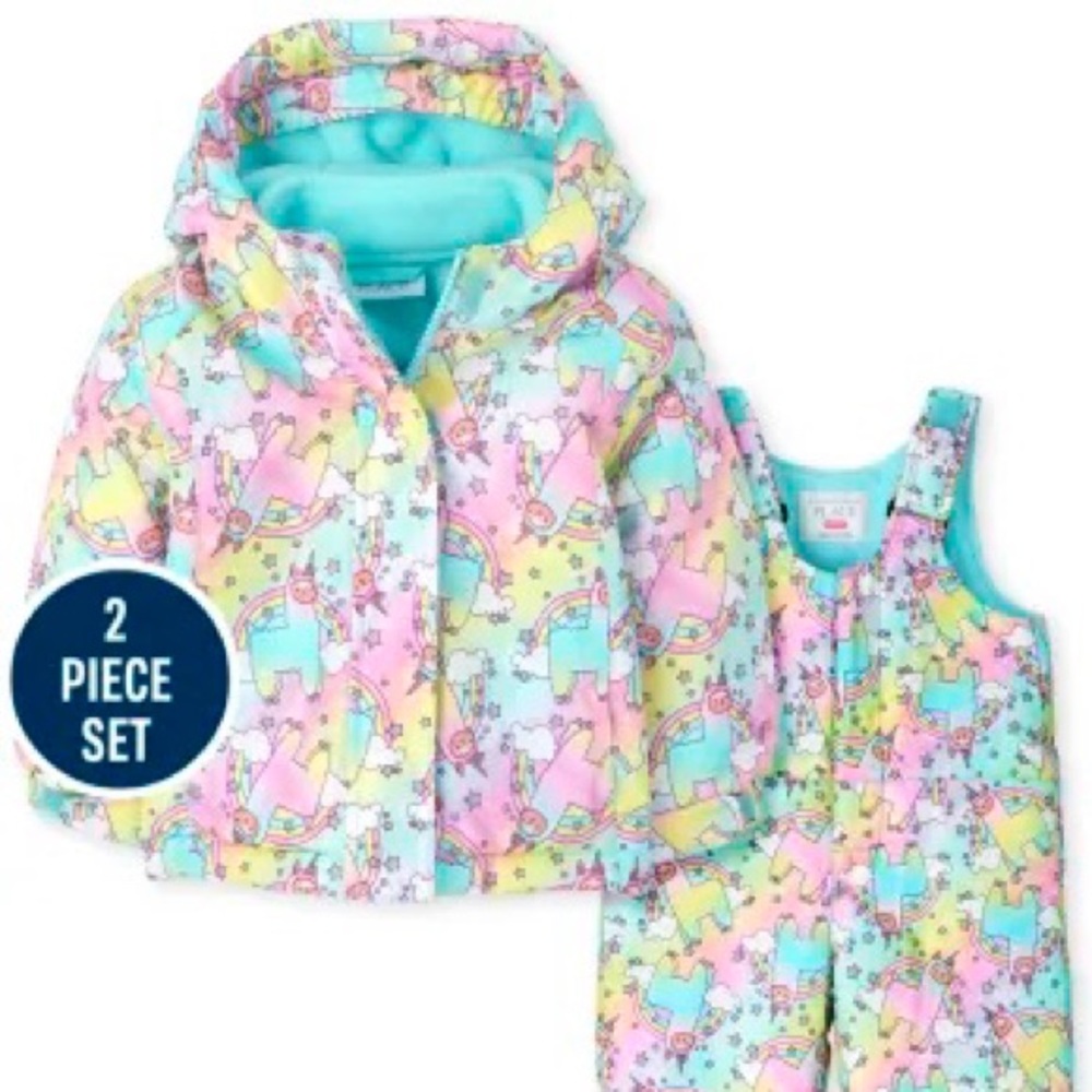Toddler Girls 2-Piece Snow Set